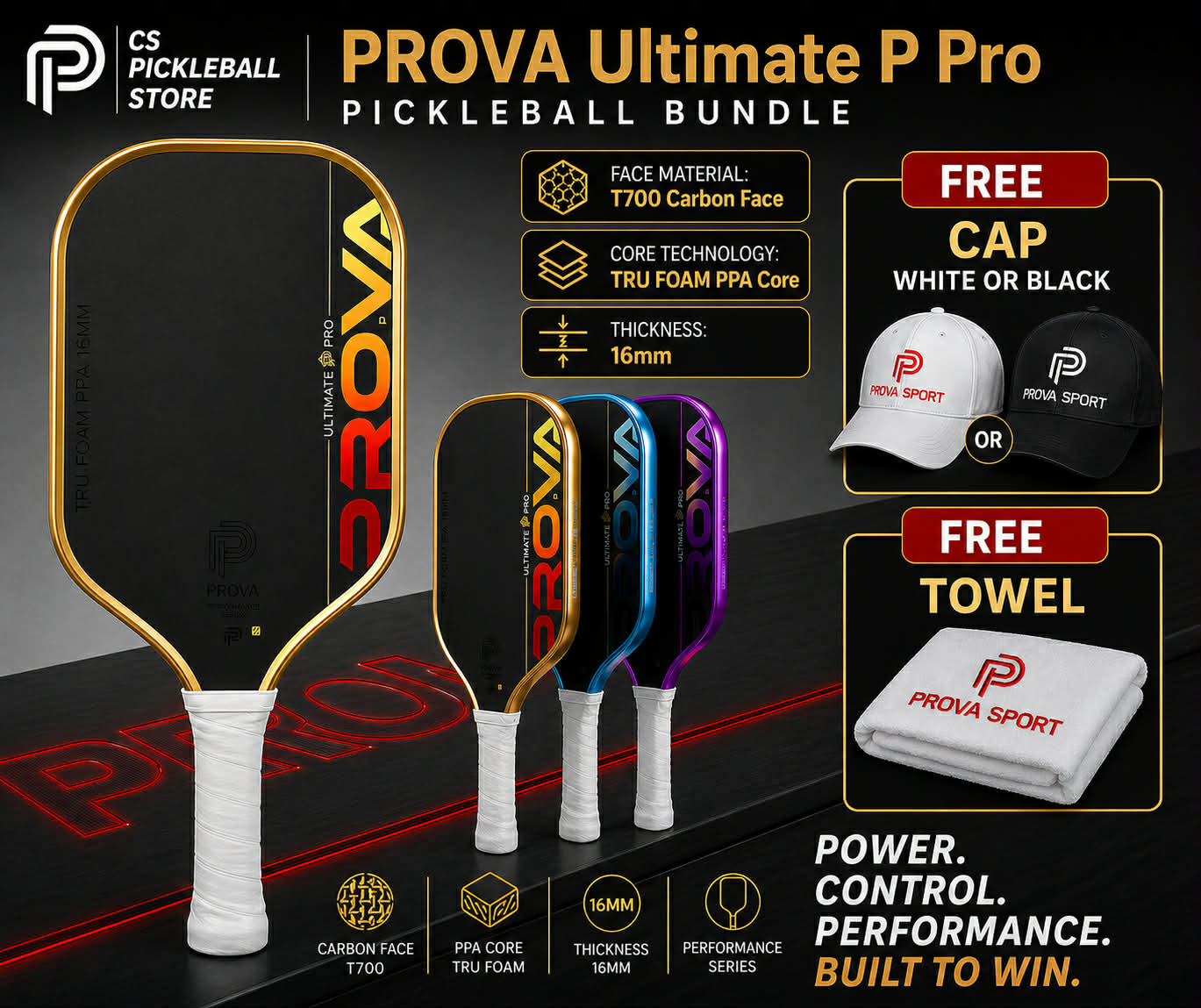  PROVA Ultimate Pro FREE CAP AND TOWEL